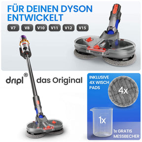 Electric wiping attachment suitable for Dyson - Secret Sale